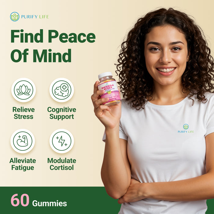 Sugar-Free Rhodiola Rosea Gummies