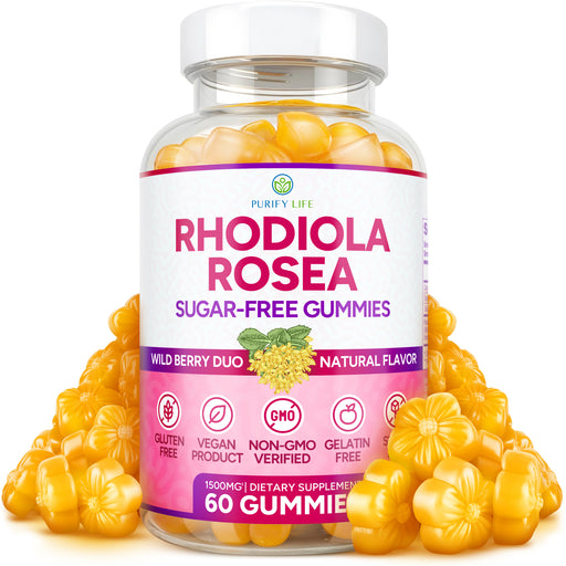 Sugar-Free Rhodiola Rosea Gummies