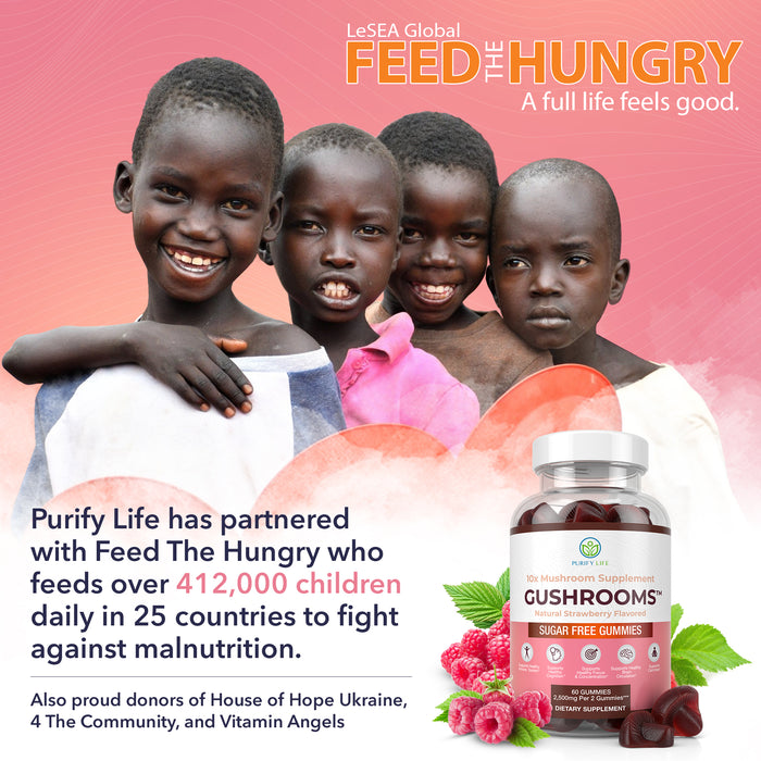 Sugar-Free Mushroom Gummies - 10 Mushroom Complex