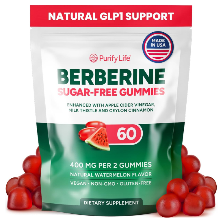 Natural GLP1 Support - Berberine Sugar-Free Gummies Natural GLP1 Support - Berberine Sugar-Free Gummies