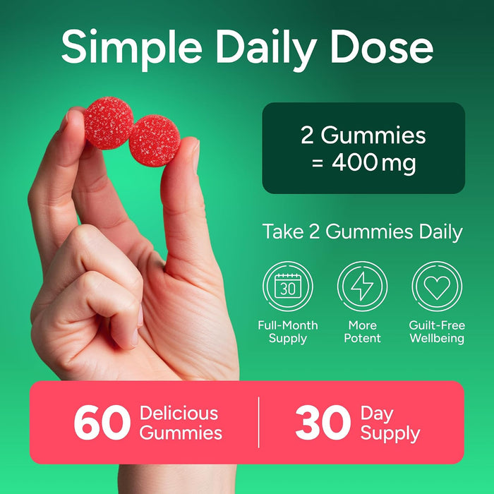 Sugar-Free Berberine Gummies GLP-1 Support Supplement for Digestive Balance