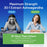 Ashwagandha Gummies for Anxiety & Stress Relief - Vegan Mood Support for Men & Women 90ct
