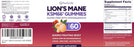 Lions Mane Supplement Gummies with KSM-66 Ashwagandha for Focus Support