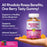 Sugar-Free Rhodiola Rosea Gummies, Adrenal & Cortisol Support, Vegan