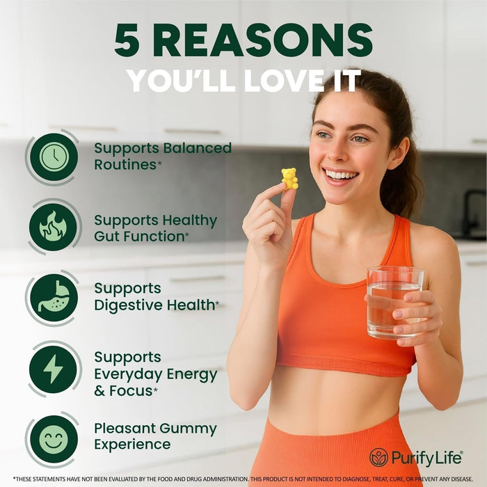 Sugar-Free GLP-1 Support Gummies, Berberine, Cinnamon, Turmeric Supplement