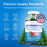 Ashwagandha Gummies for Anxiety & Stress Relief - Vegan Mood Support for Men & Women 90ct