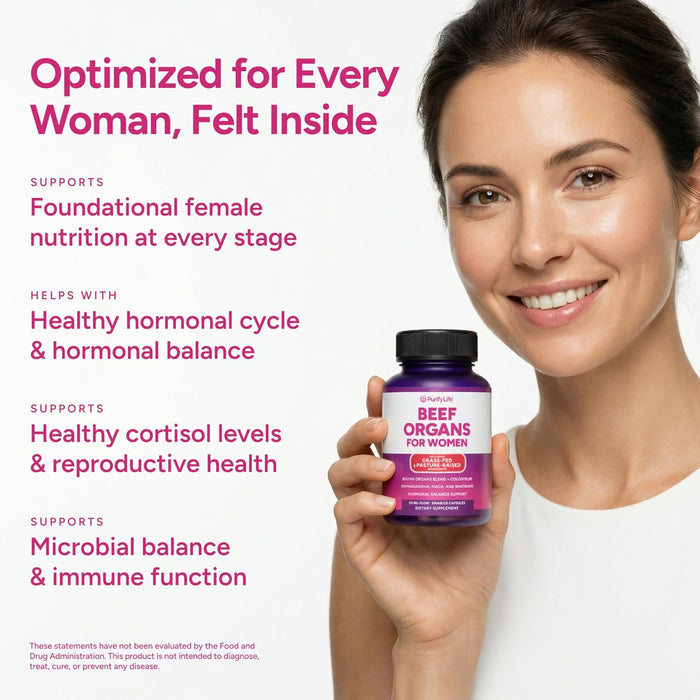 Women Beef Organs Supplement