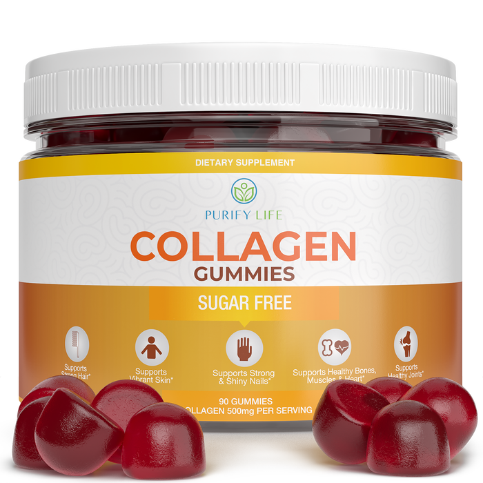 Collagen Gummies For Hair Skin & Nails - 90 Gummies/45 Day Supply