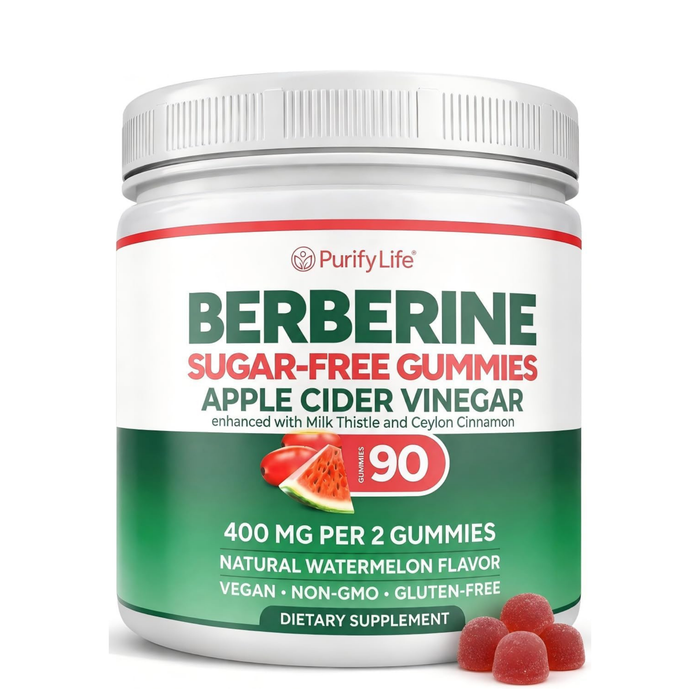 Sugar-Free Berberine Gummies with Apple Cider Vinegar & Ceylon Cinnamon