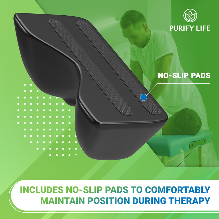 Occipital Release Tool for Pivotal Therapy - Cervical Traction Neck Pillow - Lumbar Dysfunction, TMJ, Neck or Shoulder Pain Relief